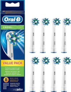Oral B Oral-B Cross Action EB50 - 8 Stuks Voordeelverpakking -opzetborstels -SmileBright Goedkope Winkel 929x1200 2