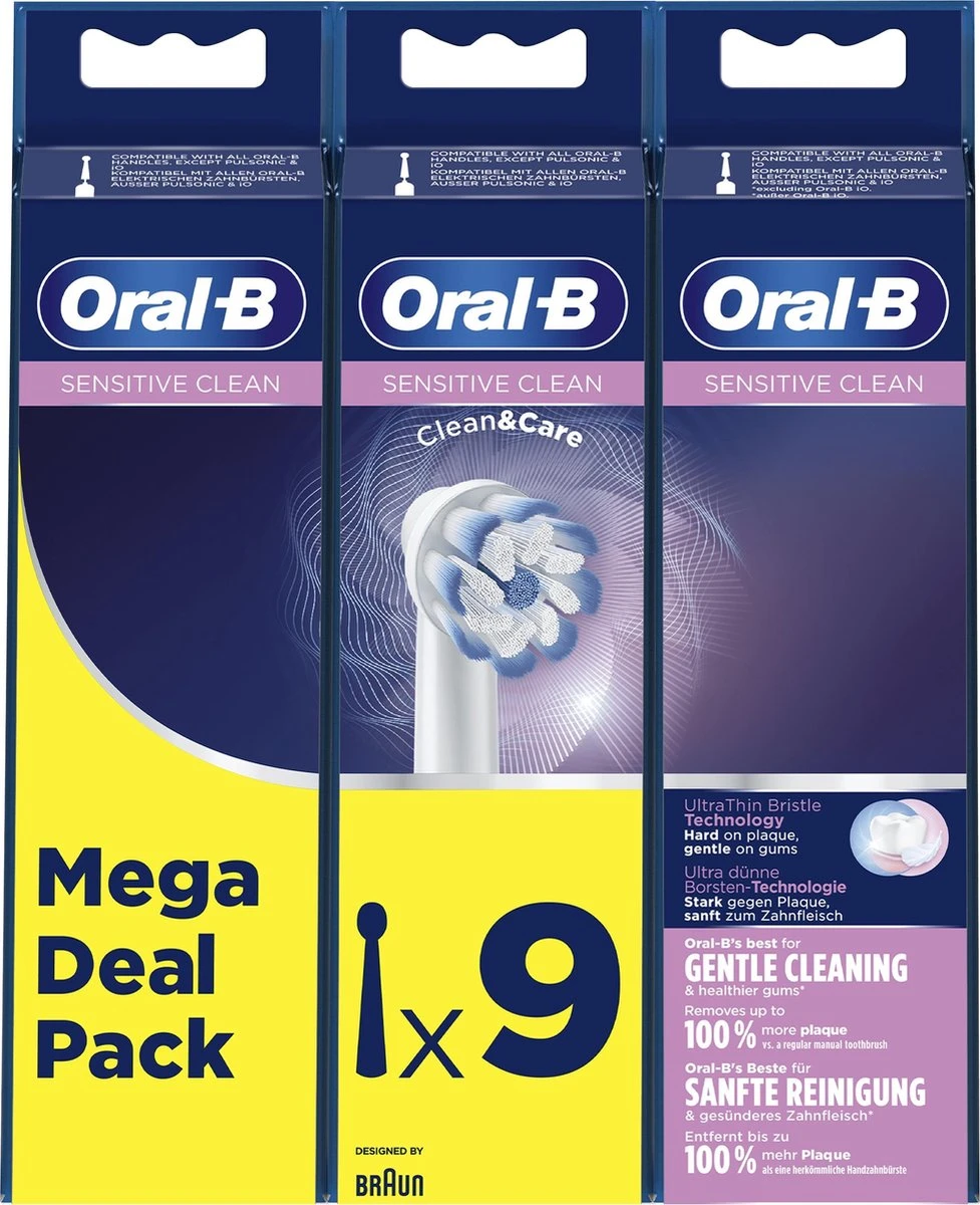 Oral B ORAL-B - OPZETBORSTELS - EB60 Sensi Ultrathin Refills 3+3+3 - 80338442 3 Oral B ORAL-B - OPZETBORSTELS - EB60 Sensi Ultrathin Refills 3+3+3 - 80338442 - Afbeelding 3