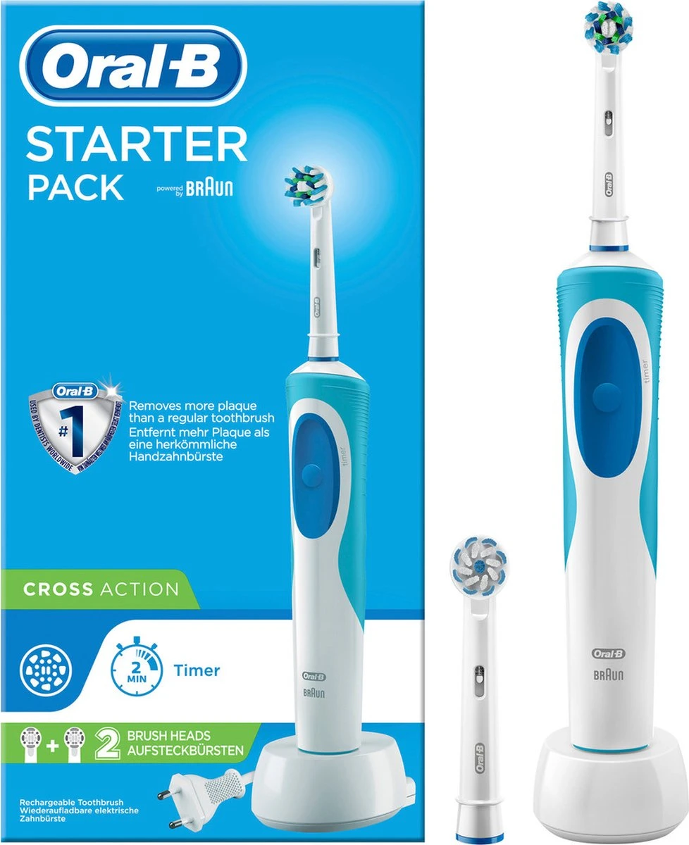 Oral B Oral-B - Vitality Starterpack - Incl. 2nd Refill 1 Oral B Oral-B - Vitality Starterpack - Incl. 2nd Refill